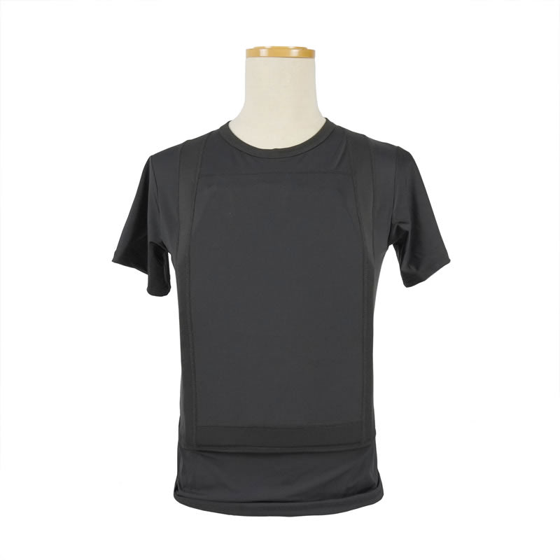 NIJ IIIA Short-sleeve Concealed Bulletproof T-shirt