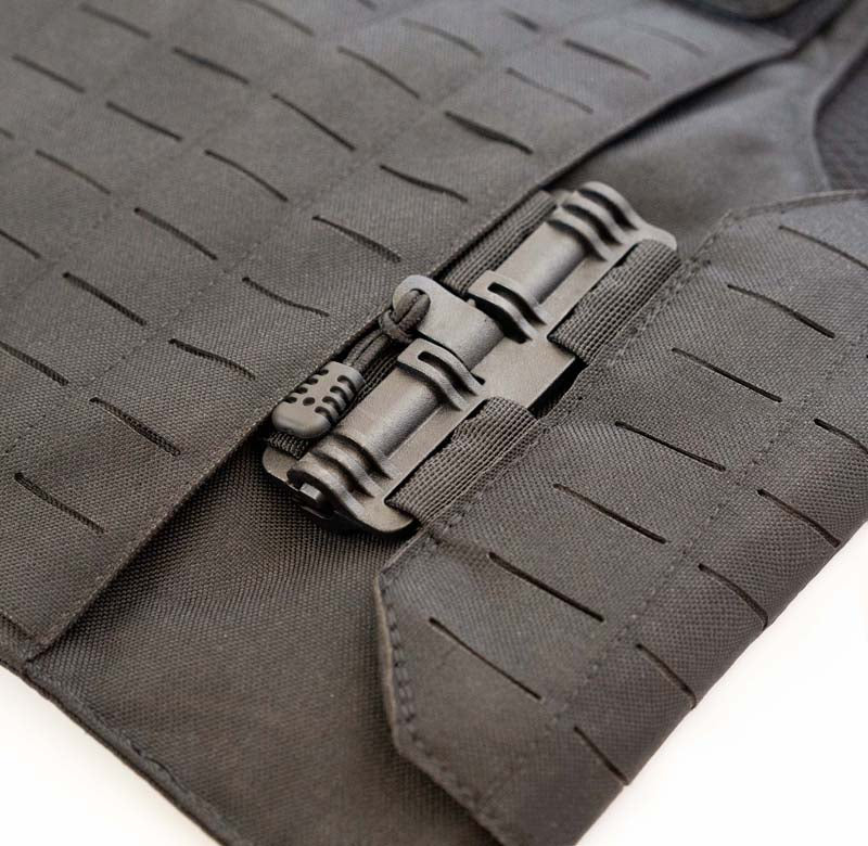 NIJ IIIA Quick Release Ballistic Vest with UHMW-PE Panel for Military and Police