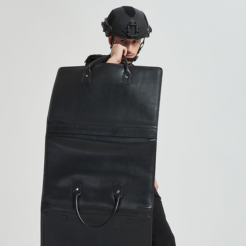 NIJ IIIA Leather Bulletproof Briefcase