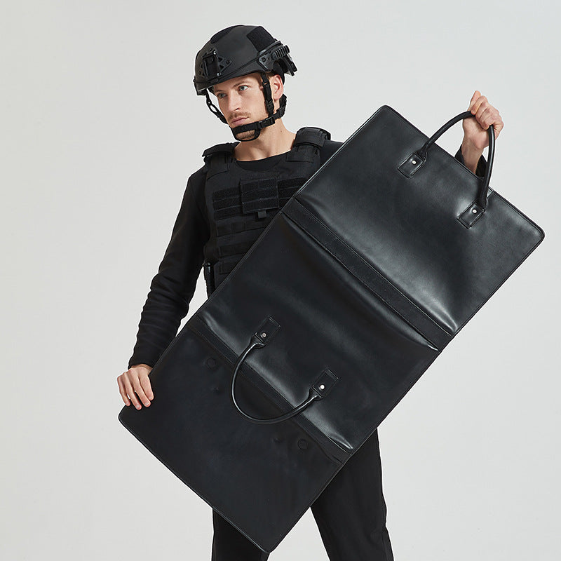 NIJ IIIA Leather Bulletproof Briefcase