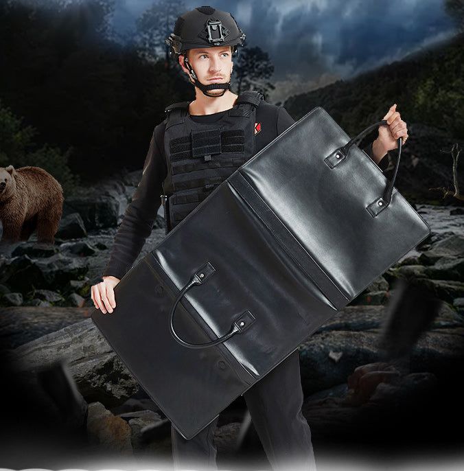 NIJ IIIA Leather Bulletproof Briefcase