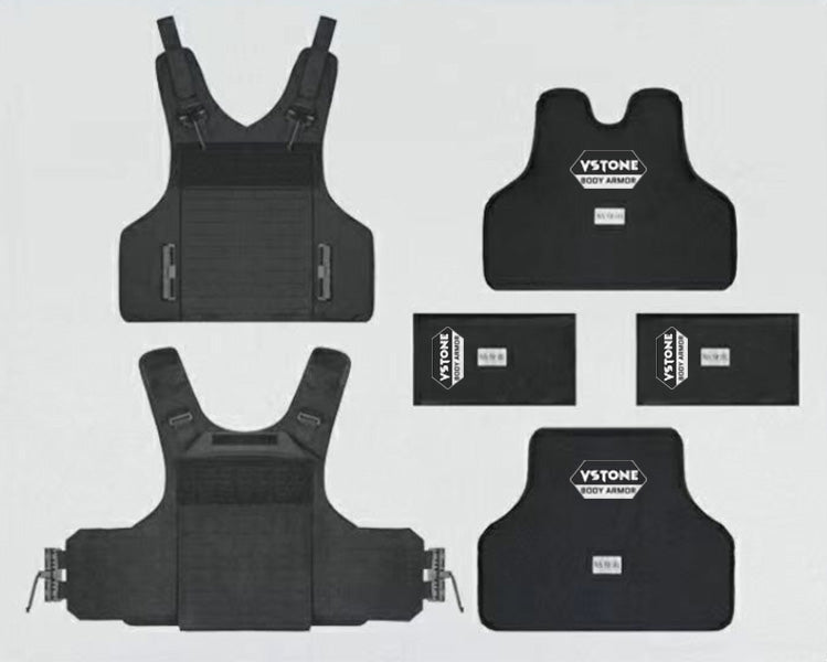 NIJ IIIA Military Laser quick-release tactical vest duty duty molle bulletproof protective