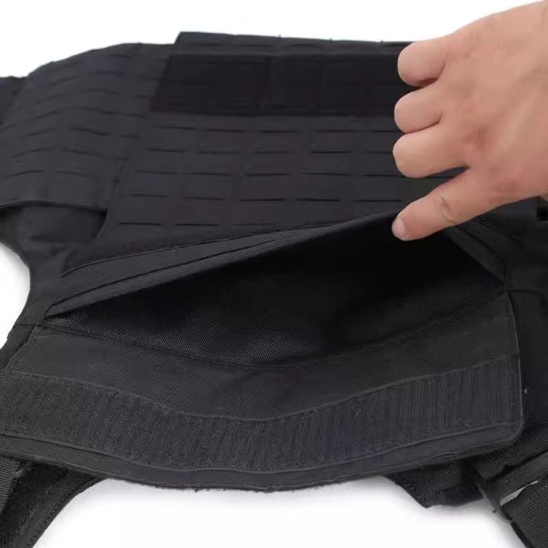 NIJ IIIA Military Laser quick-release tactical vest duty duty molle bulletproof protective