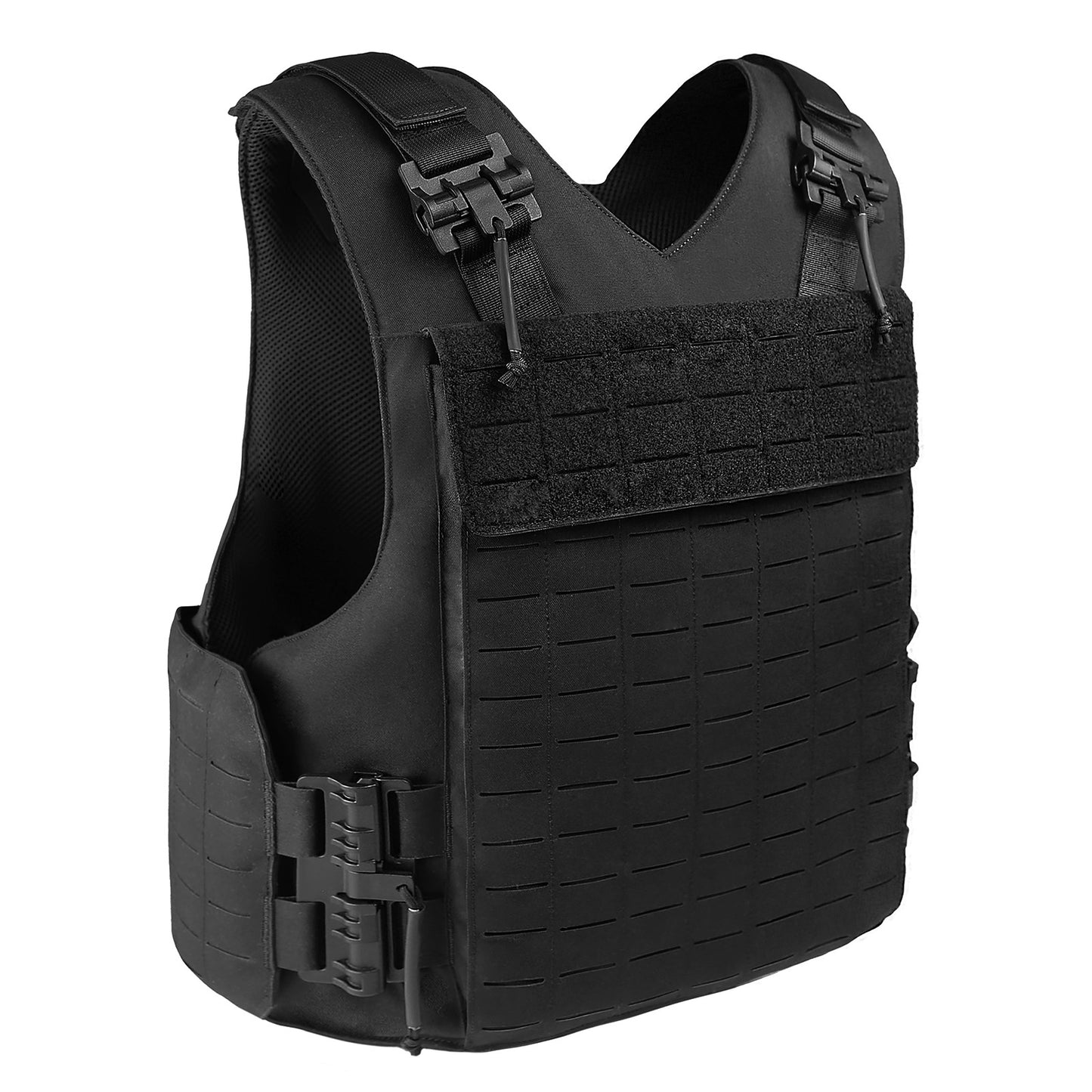 NIJ IIIA Military Laser quick-release tactical vest duty duty molle bulletproof protective